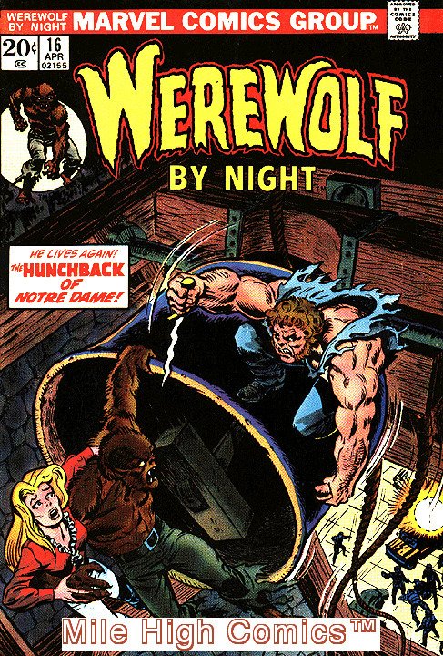 Werewolf By Night Comics, Werewolf By Night Comic Book List