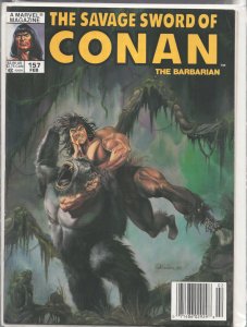 The Savage Sword of Conan #157 (1989) Conan