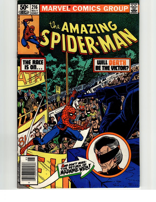 The Amazing Spider-Man #216 (1981) Spider-Man