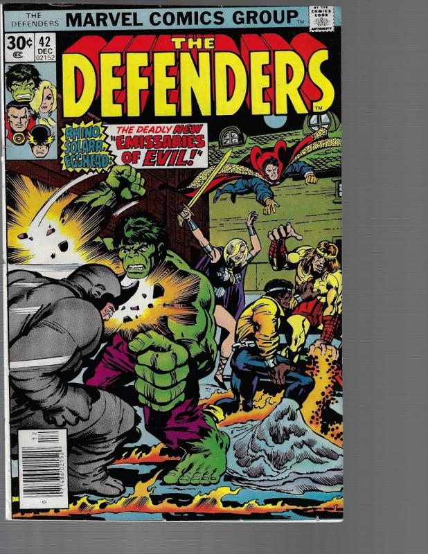 Defenders #42 (Marvel, 1976) VF+