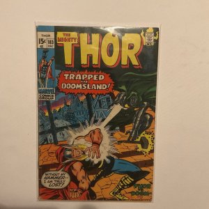Thor 183 Very Good+ Vg+ 4.5 Marvel 1970