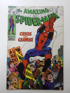 The Amazing Spider-Man #68 (1969) Spidey Action!! Awesome Fine Condition!