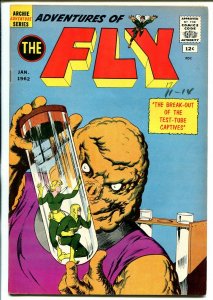 Adventures of The Fly #17 1962-Archie-Fly Girl-1st 12¢ cover price-VG