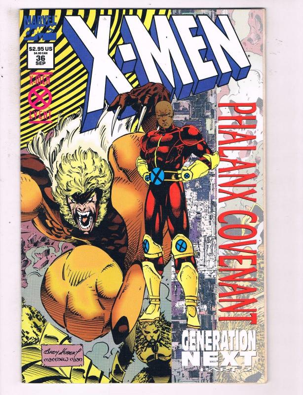 X Men 36 Vf Marvel Comics Revelations Comic Book Jim Lee Sabertooth 1994 De12 Hipcomic