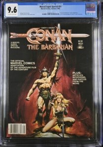 Marvel Super Special #21 1982 CGC 9.6 Conan the Barbarian