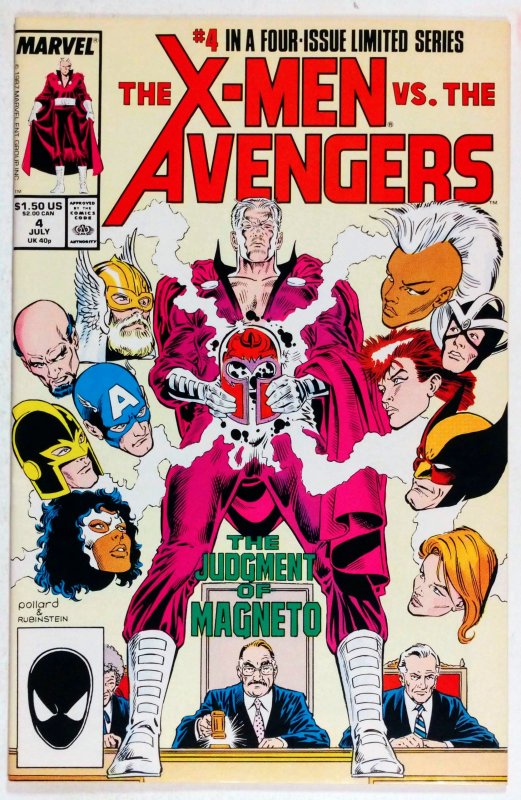 The X-Men vs. The Avengers #4 Direct Edition (1987)