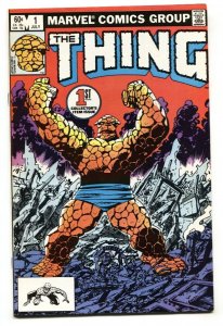 THE THING #1 comic book 1983 First issue Marvel VF-