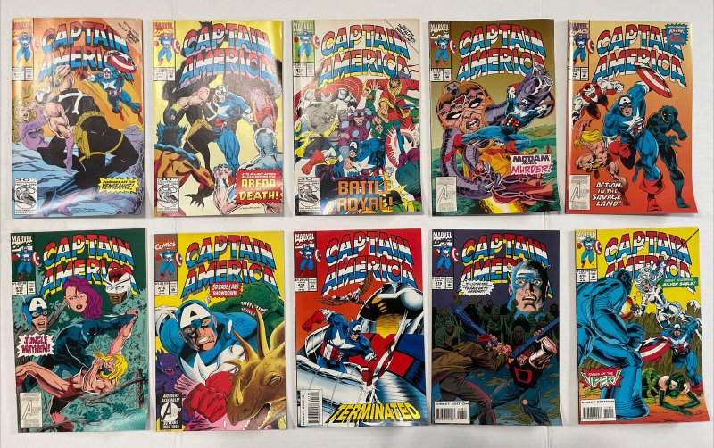 Captain America #400 - 420 Lot Of 21