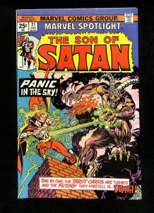 Marvel Spotlight #21 Son of Satan!