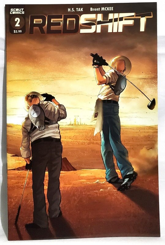 RED SHIFT #1 - 5 Tale of an Astronaut Scared of Space Scout Comics