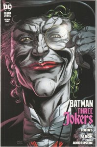 BATMAN THREE JOKERS # 2 MONOCOLE VARIANT COVER DC NM PRESTIGE FORMAT [T1]