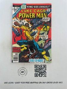 Luke Cage Power Man King Size Annual # 1 NM- Marvel Comic Book Defenders 12 SM12