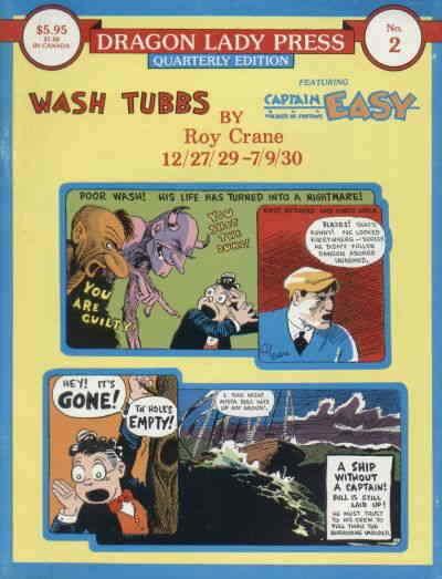 Wash Tubbs Quarterly #2 FN; Dragon Lady | save on shipping - details inside