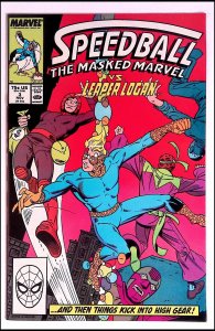 Speedball #3 (1988) Marvel Comics 