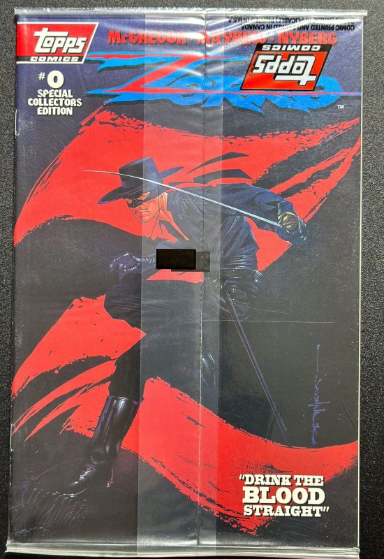 Zorro #0 (1993) Zorro vs Dracula! Polybagged - VF/NM!