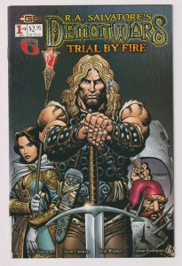 CrossGeneration Comics! R.A. Salvatore's DemonWars Trial by Fire! Issue #1!