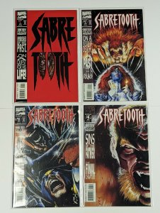 Marvel Comics! Sabretooth! Issue #1-4! FULL SET!