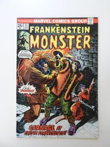 The Frankenstein Monster #11 (1974) FN condition MVS intact