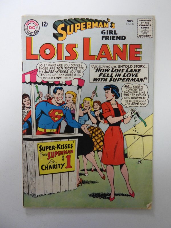 Superman's Girl Friend, Lois Lane #53 (1964) VG condition see description