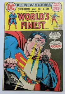 World's Finest #213 (Sept 1972, DC) VF- 7.5 Atom appearance Nick Cardy cover 
