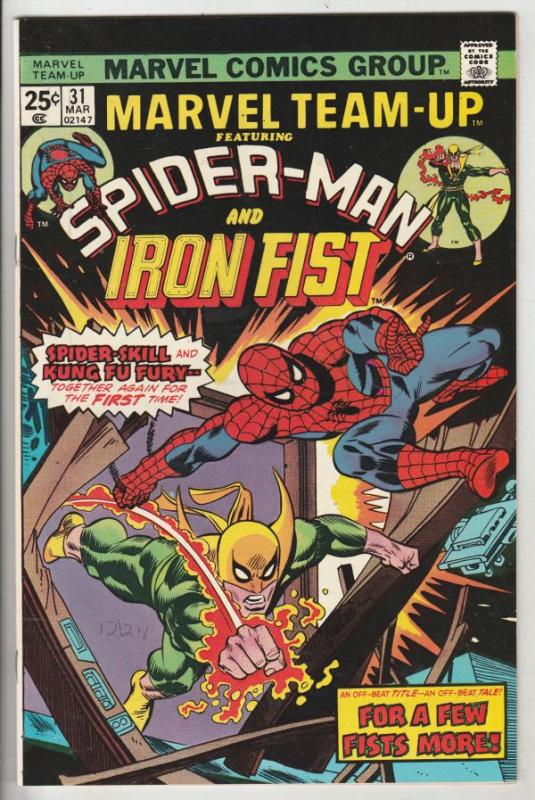 Marvel Team-Up #31 (Mar-74) NM- High-Grade Spider-Man