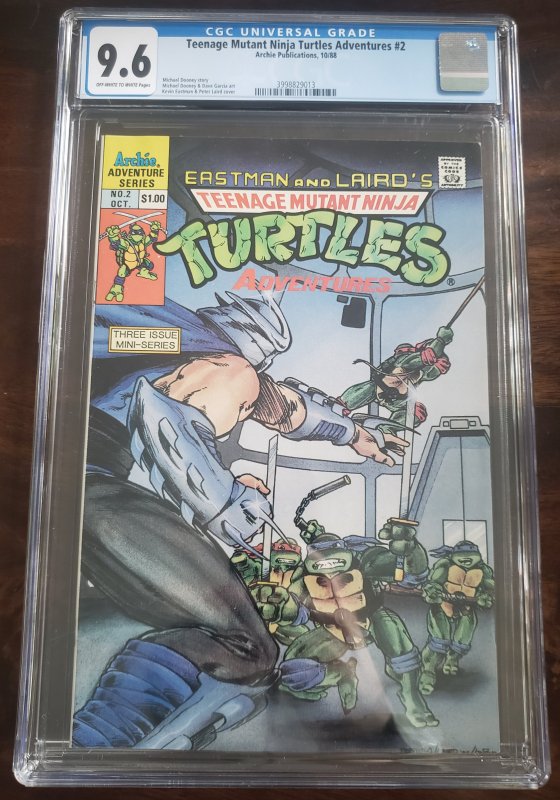 Teenage Mutant Ninja Turtles Adventures 2 CGC 9.6