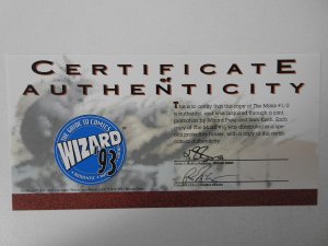 Wizard Presents: The Maxx #½ (1993) W/ COA VF- Condition