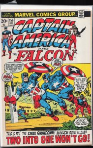 Captain America #156 (1972) Captain America and the Falcon