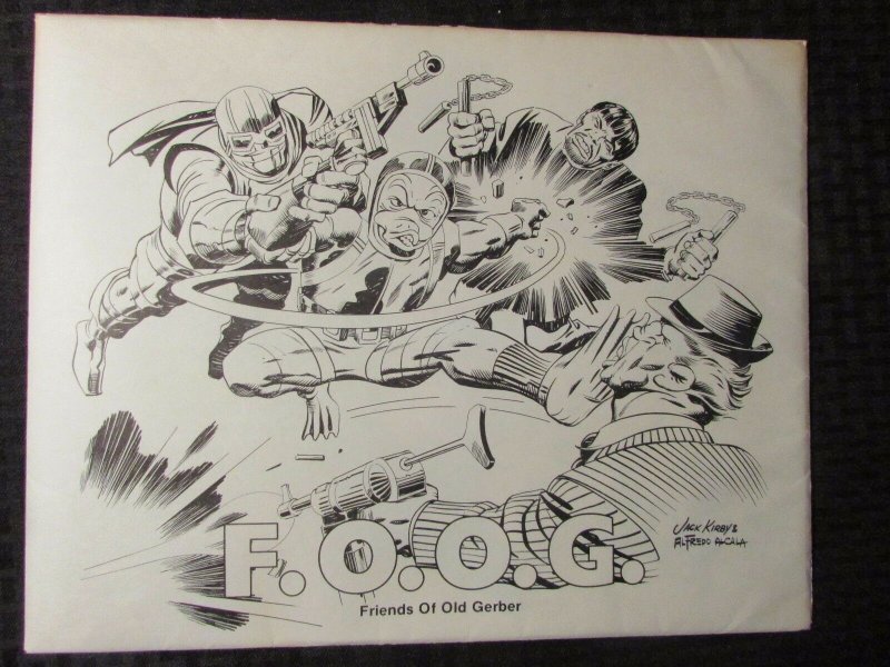 1982 F.O.O.G Friends of Old Gerber Portfolio 10 VF+ Prints in FN+ Envelope