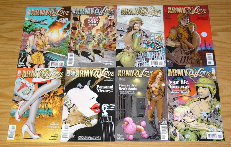 Army@Love #1-12 VF/NM complete series - rick veitch - vertigo comics set lot