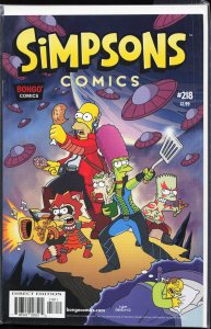 Simpsons Comics #218 (2015) The Simpsons