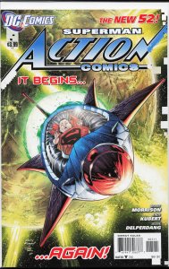 Action Comics #5 (2012) Superman