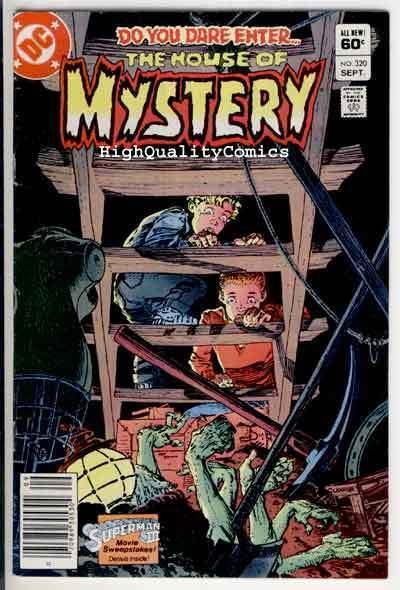 HOUSE of MYSTERY #320, Gray Morrow, Death, Horror, FN+