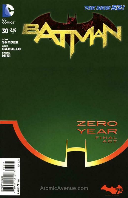 Batman (2nd Series) #30 FN; DC | save on shipping - details inside