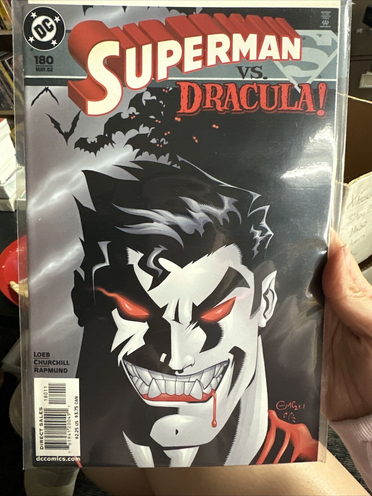 superman vs dracula comic