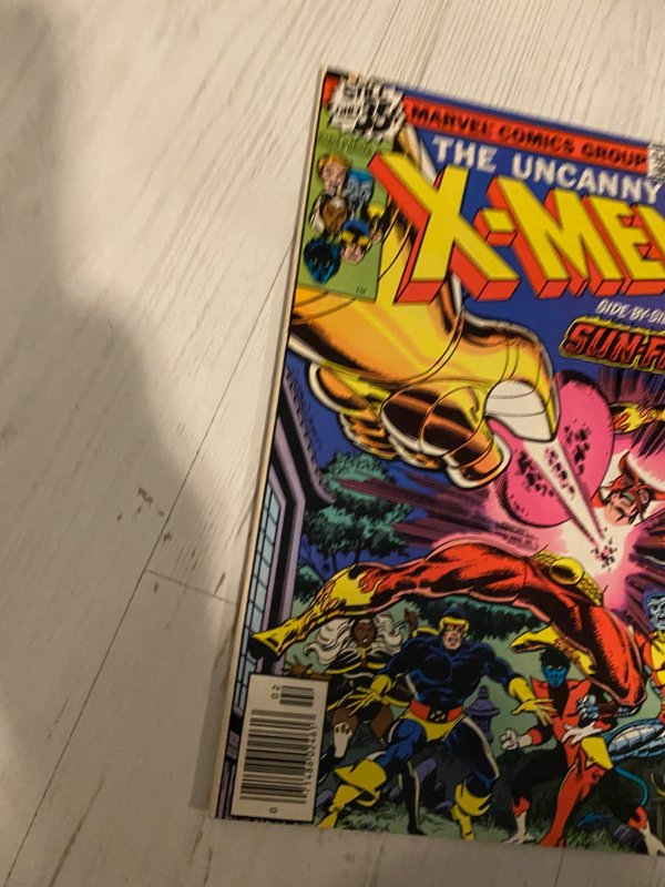 The X-Men #118 (1979)side by side with sunfire