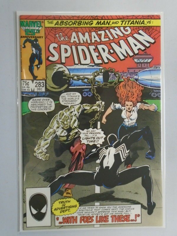 Amazing Spider-Man #283 Direct edition 8.0 VF (1986 1st Series)