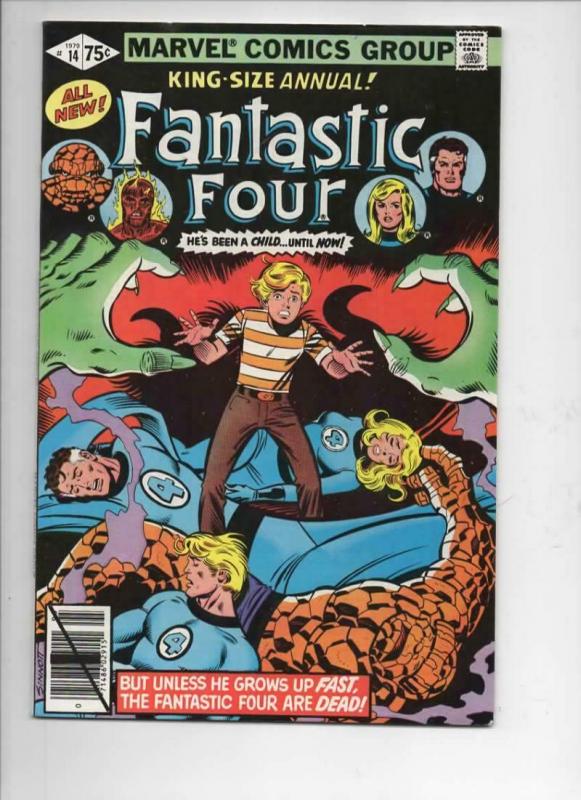 FANTASTIC FOUR #14 Annual, VF/NM, Human Torch, Thing,1961 1979, Marvel