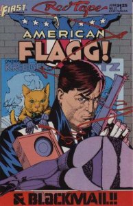 American Flagg! #21, VF- (Stock photo)