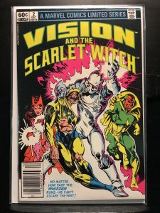 Vision and the Scarlet Witch #2 Newsstand Edition (1982)