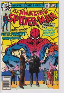 Amazing Spider-Man #185 (Oct 1978) NM+ 9.6, white!