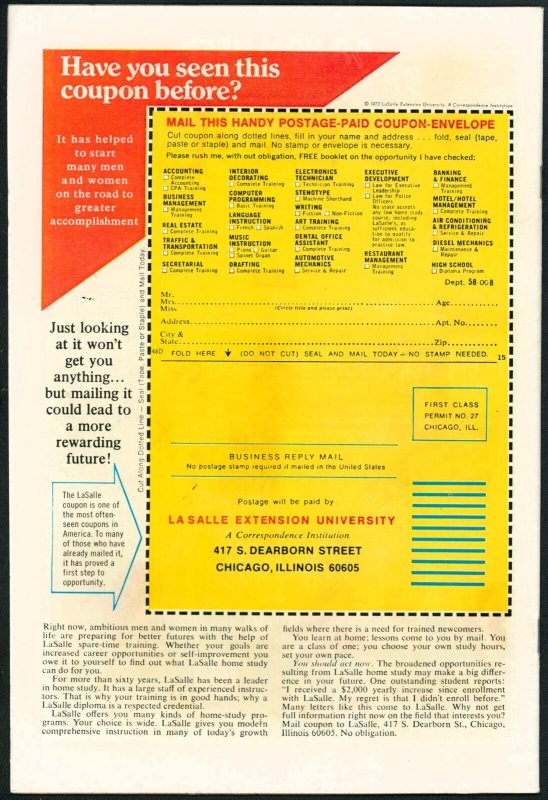 Marvel Triple Action 22 VF- 7.5 Avengers Marvel 1974