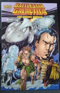 Battlestar Galactica: The Enemy Within #1 1995 Maximum Press Comic Book