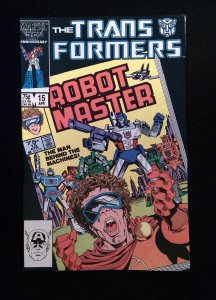 Transformers #15  MARVEL Comics 1986 VF+