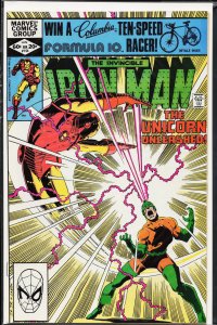 Iron Man #154 Direct Edition (1982) Iron Man