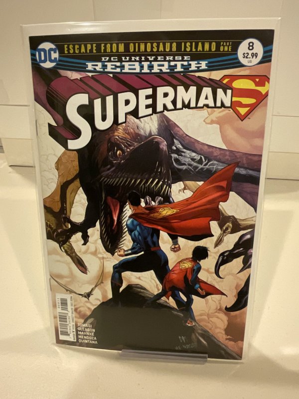 Superman #8  2016  9.0 (our highest grade)