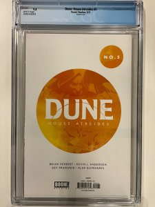 Dune: House Atreides #5 Cover B (2021) CGC 9.8