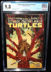 Teenage Mutant Ninja Turtles #42 - Wraparound Cover - CGC Grade 9.8 - 1991
