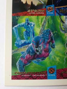 Fleer Ultra Marvel Super Hero Promo Card Sheet X-Men Premiere Edition 1994