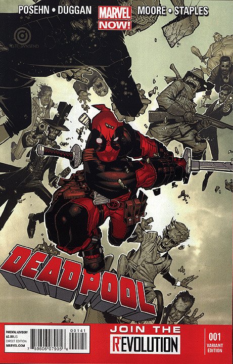 DEADPOOL  (2013 Series)  (MARVEL) #1 BACHALO Near Mint Comics Book